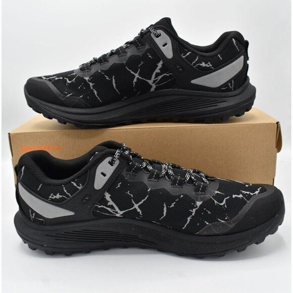 Merrell Mens Size 11.5 Nova 3 Reflective Lightning Trail Running Shoes Sneakers - Picture 2 of 11